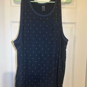 Old Navy Tank Top with Anchor Emblems XL